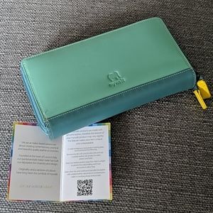 LUXE! NWT! mywalit genuine leather (from Italy!)